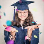 5th grade graduation Cap and gown