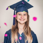 5th grade graduation Cap and gown