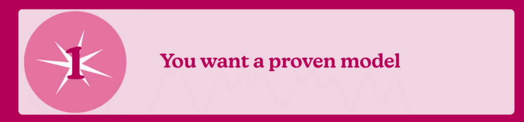 Text image asking if you want a proven method to grow your business.